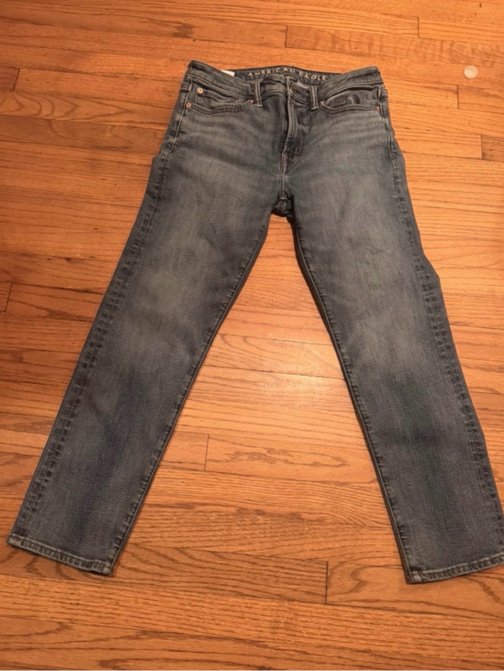 American Eagle Outfitters Men’s Slim Straight Light Blue Jeans
